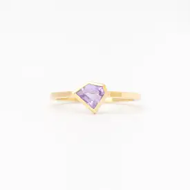 0.50 ct Purple Sapphire Mosaic Stack Ring