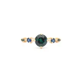 1.07 ct Australian Sapphire Horizon Ring