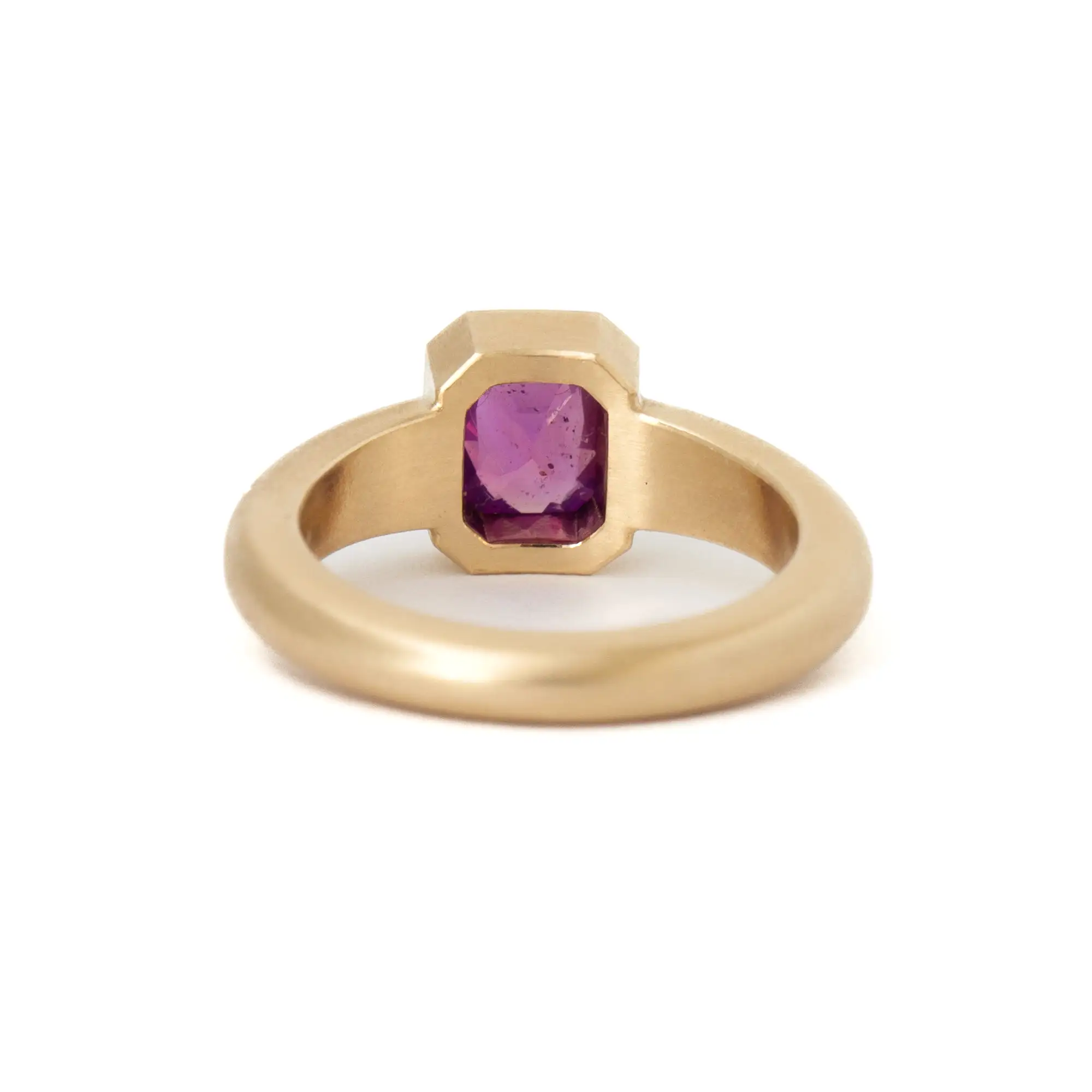 1.15 ct Pink Sapphire Cosmic Solitaire