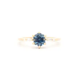 1.21 ct Blue Sapphire Astra Ring