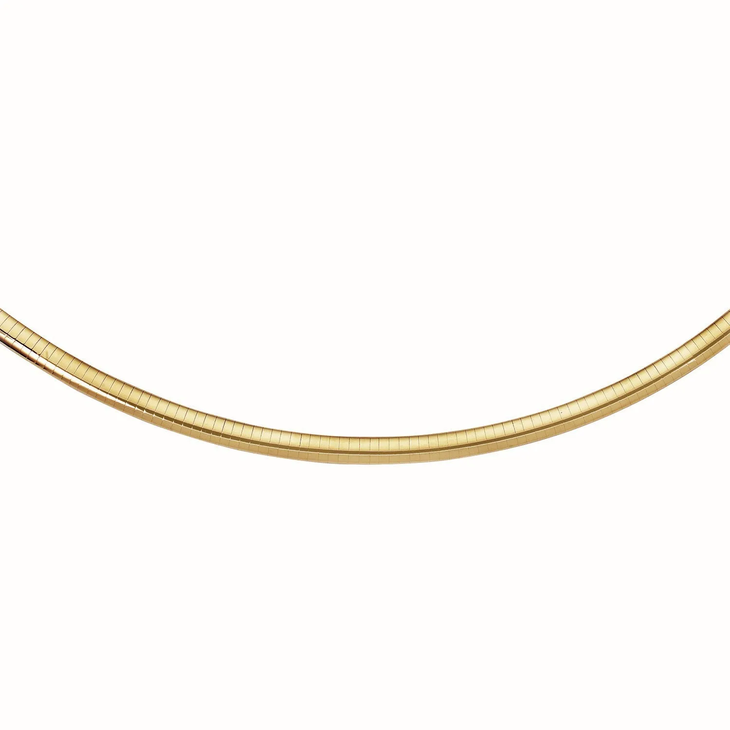 14K YELLOW GOLD CLASSIC OMEGA STYLE CHAIN (6 M-RX69696-20