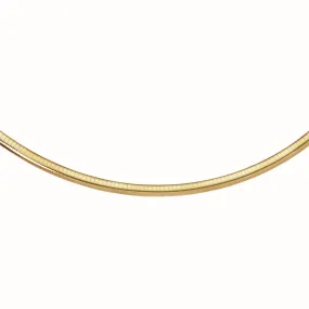 14k Yellow Gold Classic Omega Style Chain (6 mm)-rx69696-20