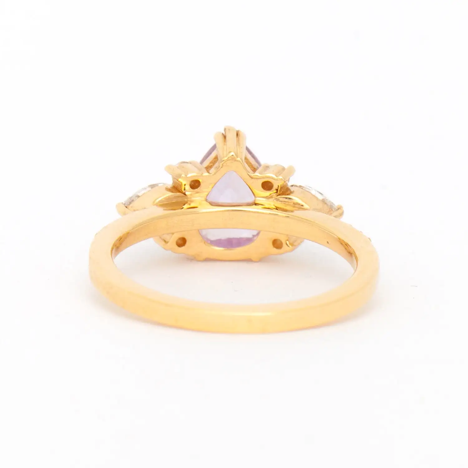 2.07 ct Pink Sapphire Rosalind Ring