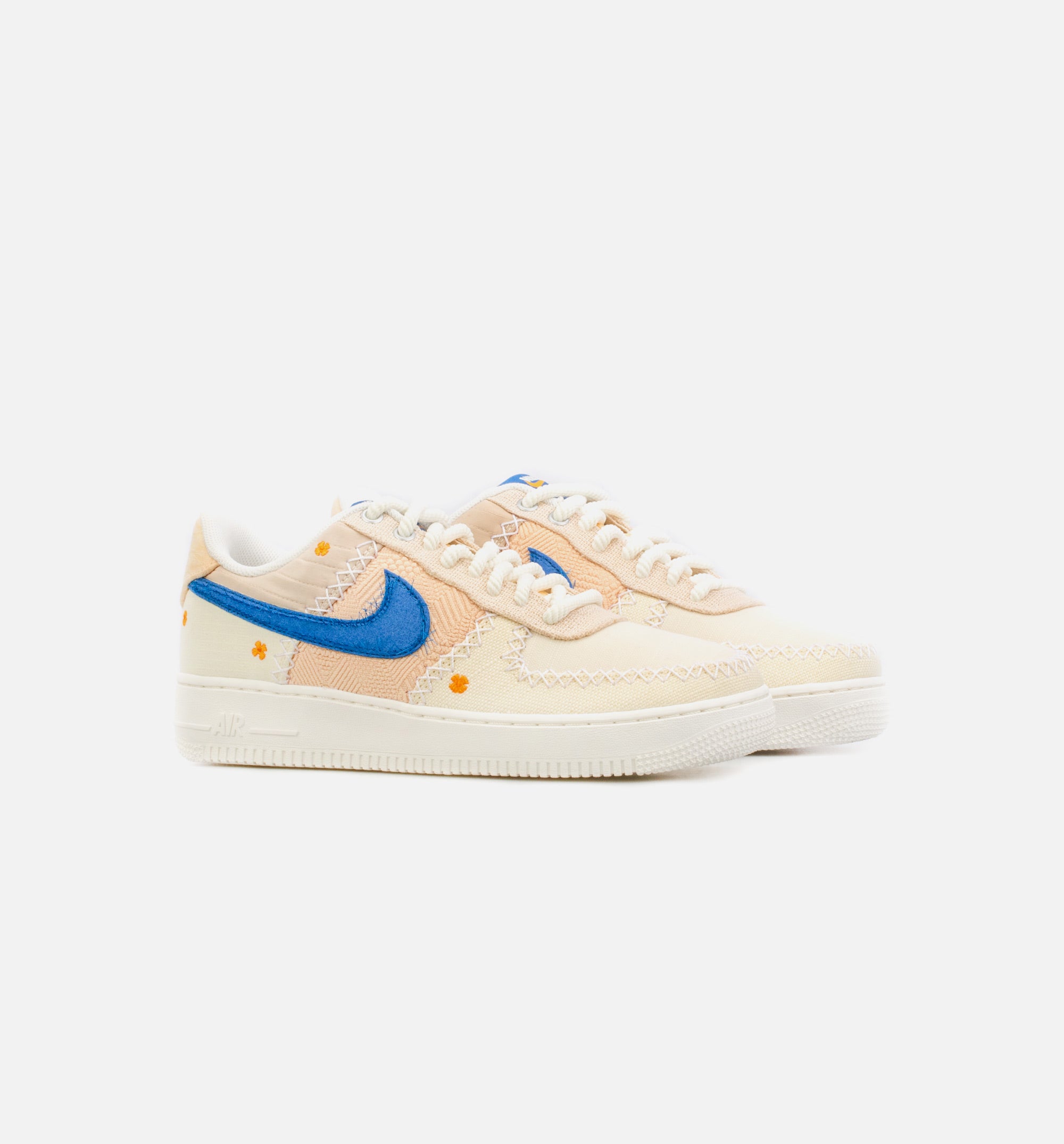 Air Force 1 '07 LA Flea Mens Lifestyle Shoe - Beige/Blue