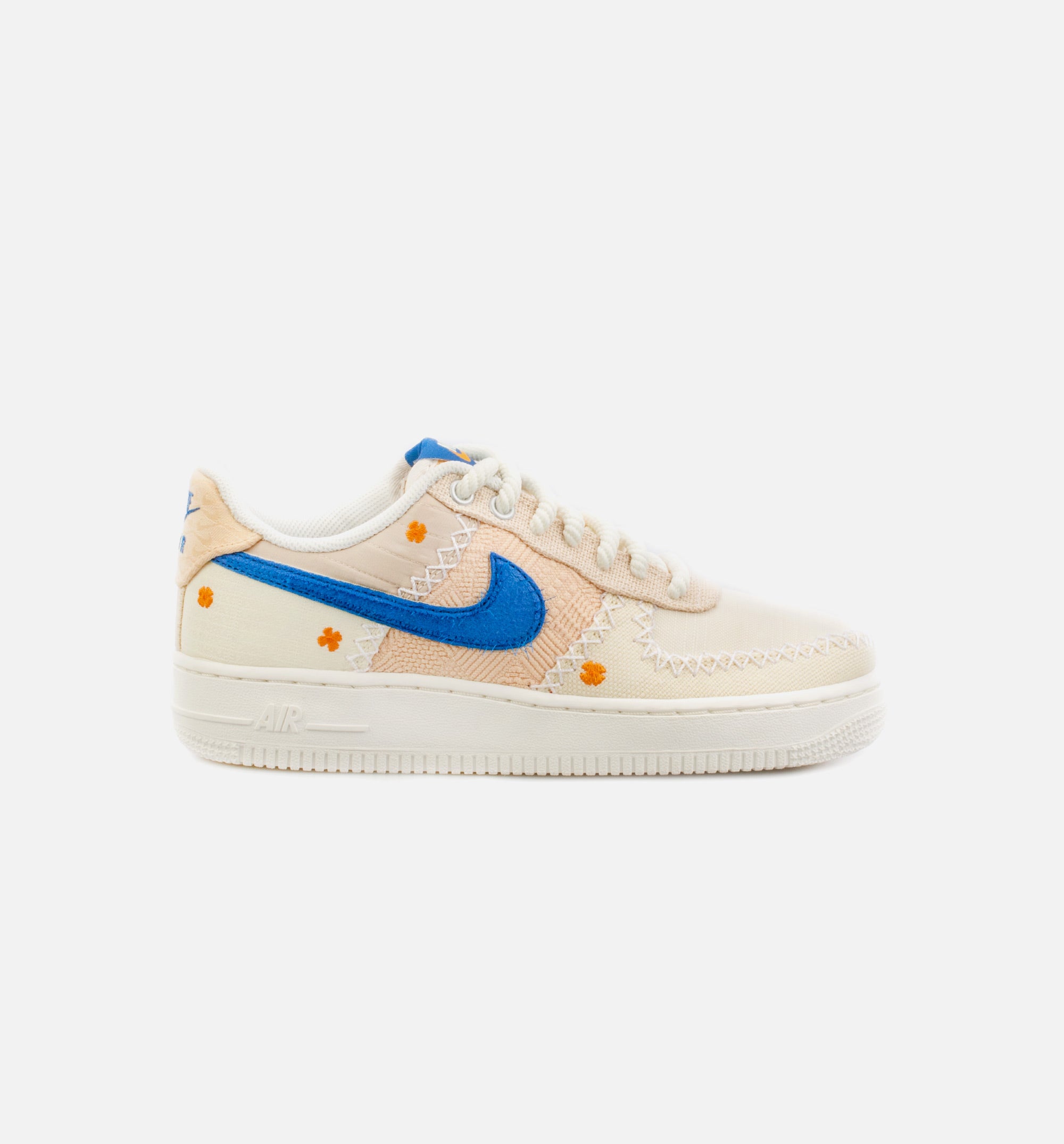 Air Force 1 '07  LA Flea Womens Lifestyle Shoe - Beige/Blue