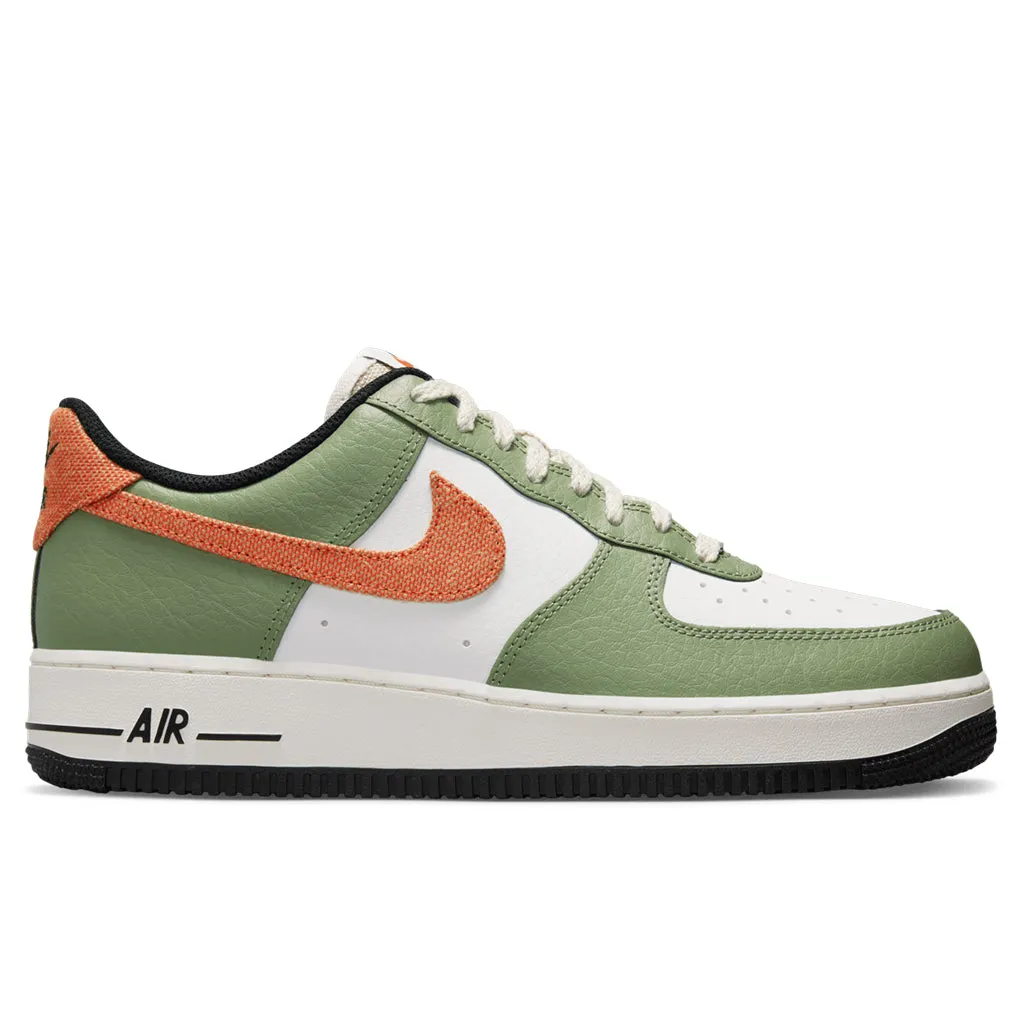 Air Force 1 '07 Oil Green - Oil Green/Safety Orange/White