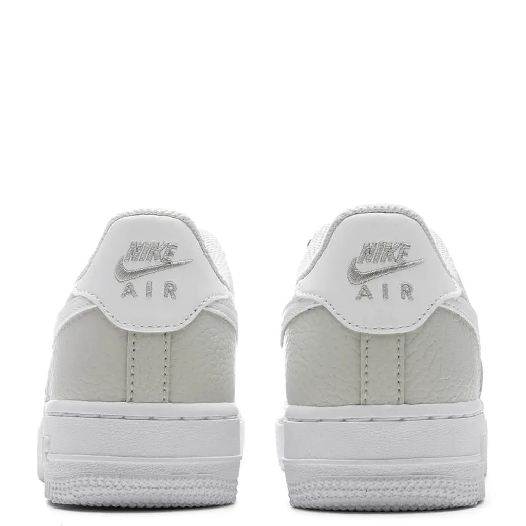 Air Force 1 (GS) - Light Bone/White