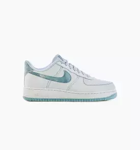 Air Force 1 Low Dip Dye Mens Lifestyle Shoe - White/Blue