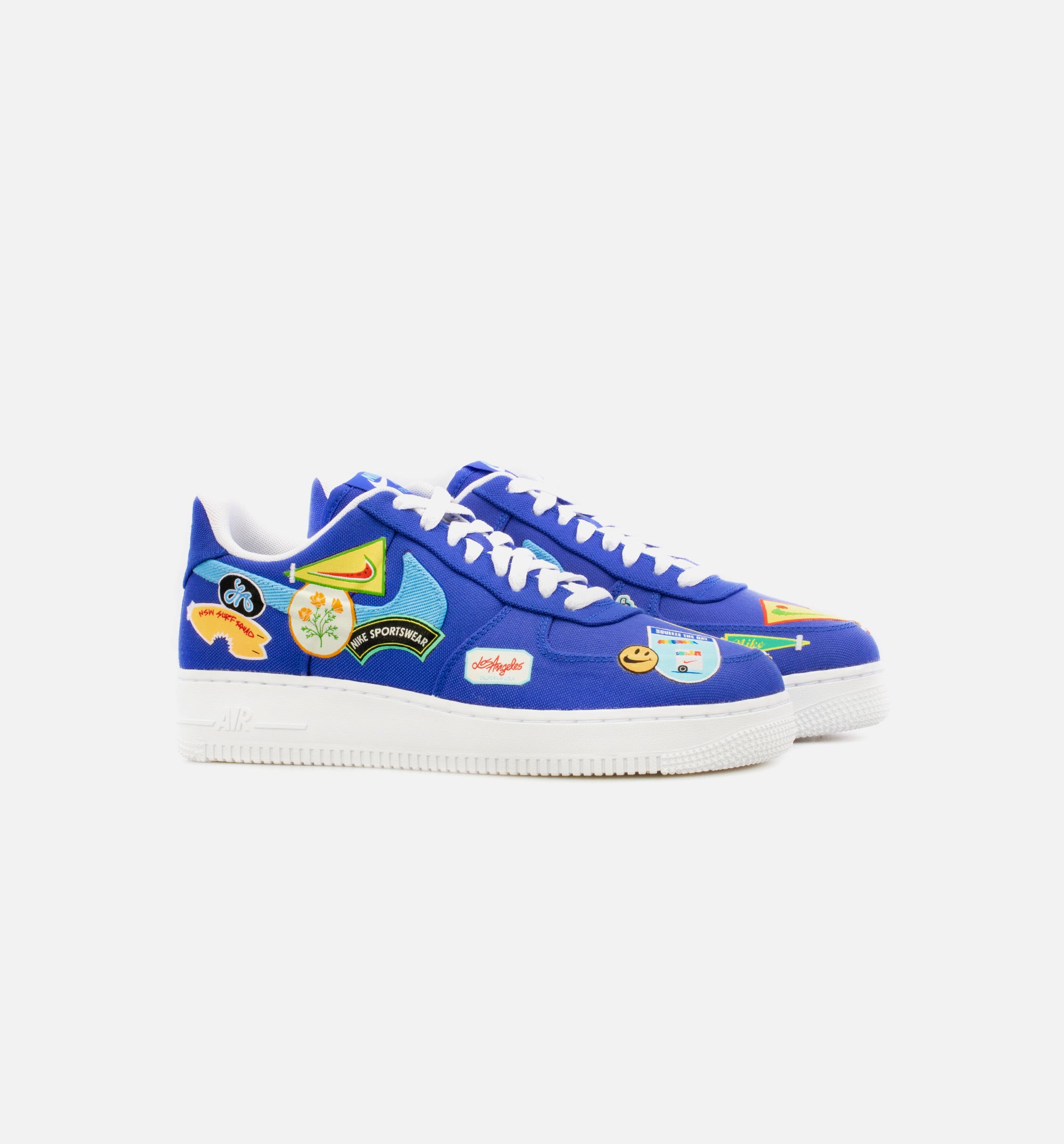 Air Force 1 Low Los Angeles Mens Lifestyle Shoe -  Blue