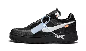 Air Force 1 Low Off-White 'Black' (Infant & Kids)