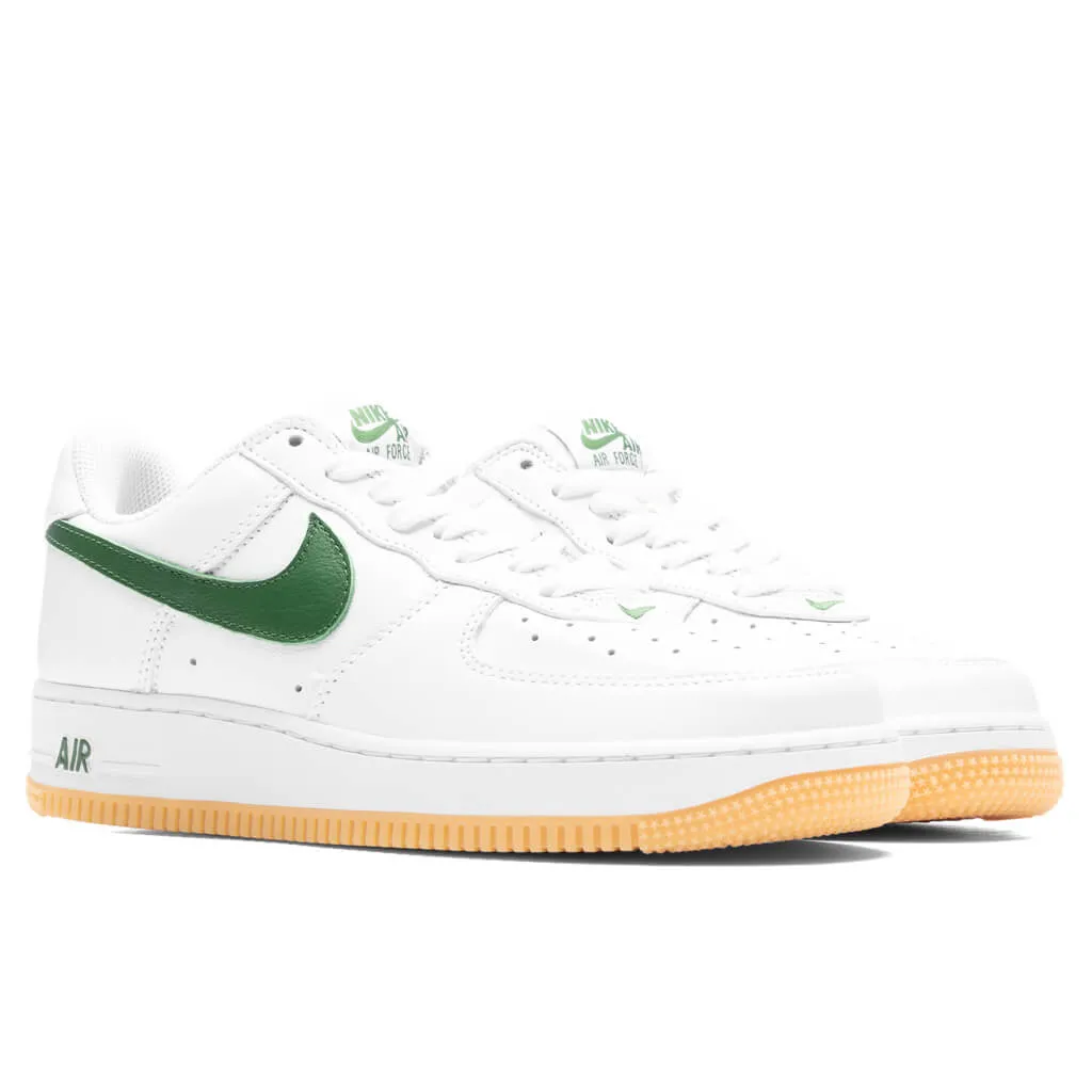 Air Force 1 Low Retro - White/Forest Green/Gum Yellow