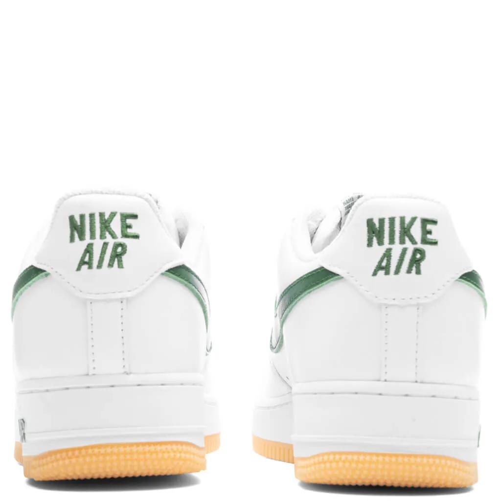 Air Force 1 Low Retro - White/Forest Green/Gum Yellow