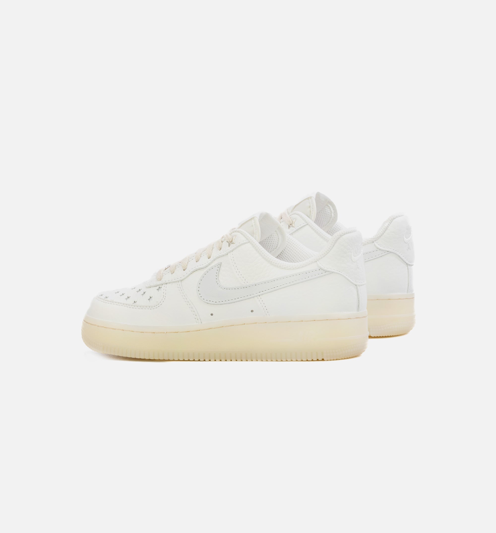 Air Force 1 Low Stars Womens Lifestyle Shoe - Summit White/Pure Platinum