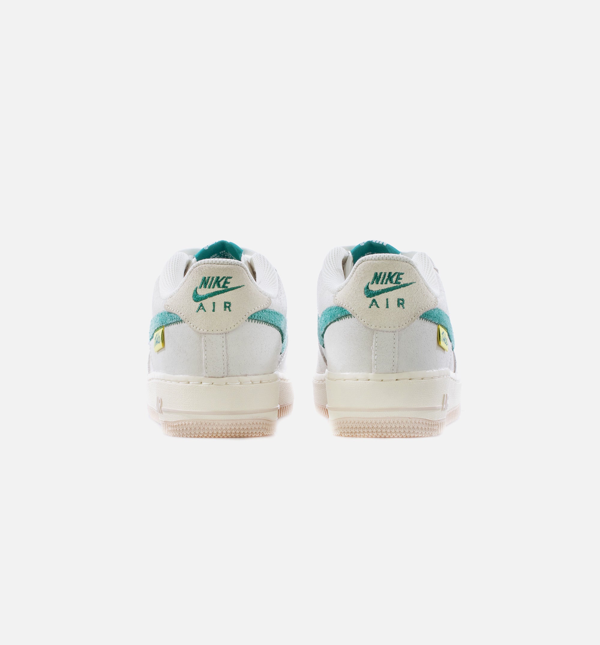 Air Force 1 LV Test of Time Grade School Lifestyle Shoe - Sail/Coconut Milk/Pearl White/Green Noise