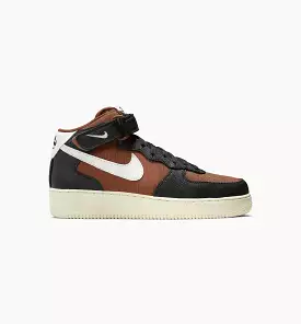 Air Force 1 Mid 07 LX Off Noir Pecan Mens Lifestyle Shoe - Black/Brown