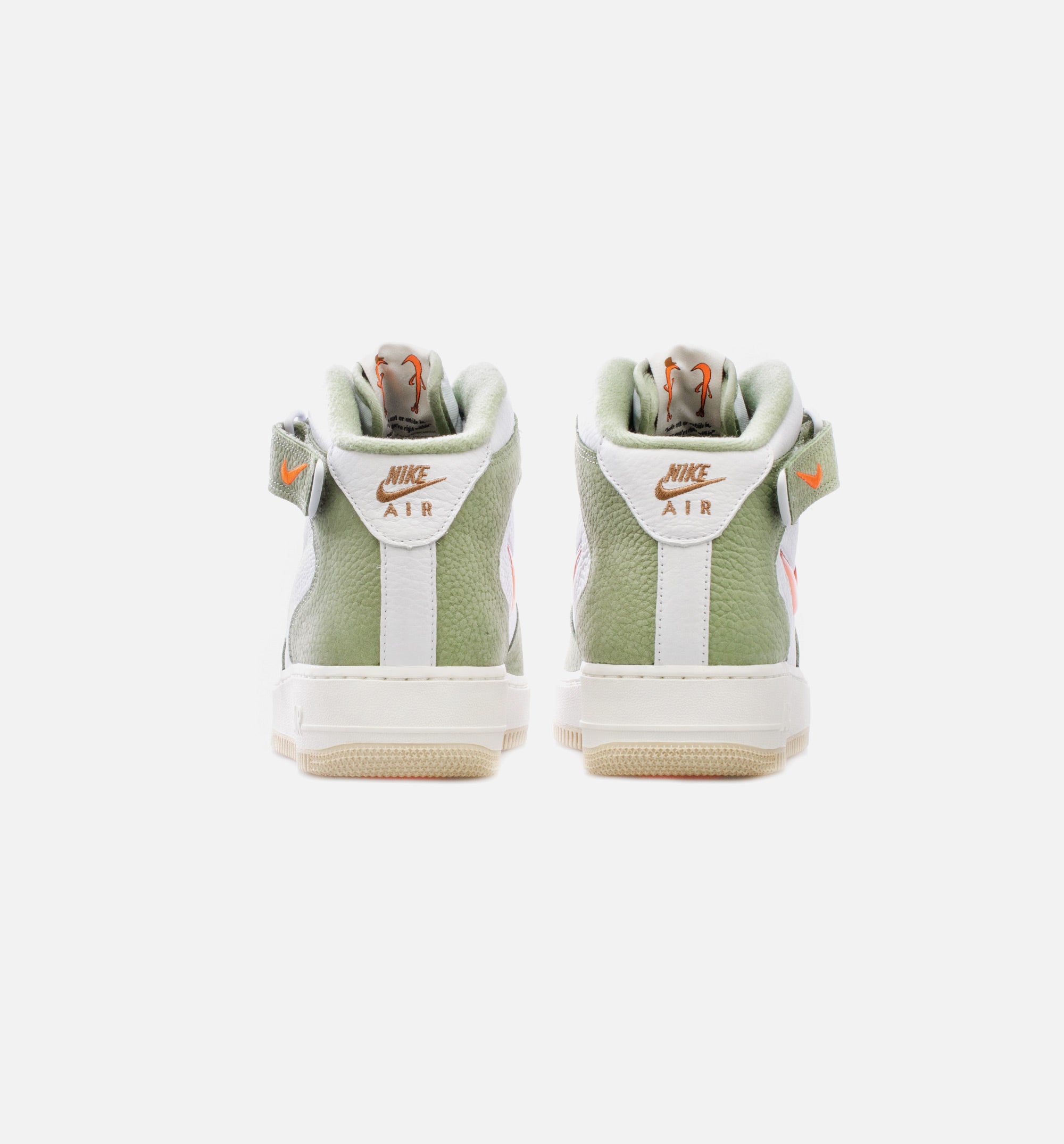 Air Force 1 Mid '07 Mens Lifestyle Shoe - Green/Orange