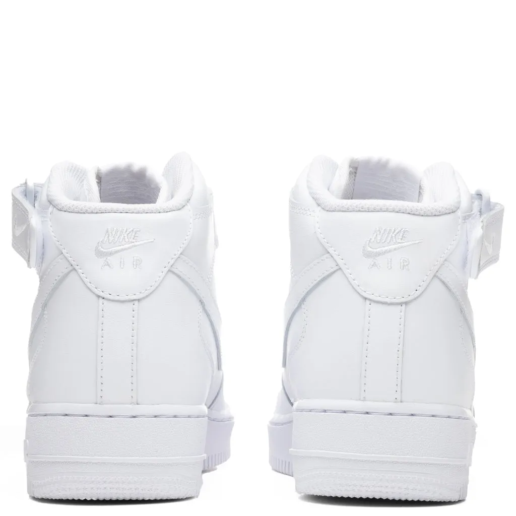 Air Force 1 Mid '07 - Triple White