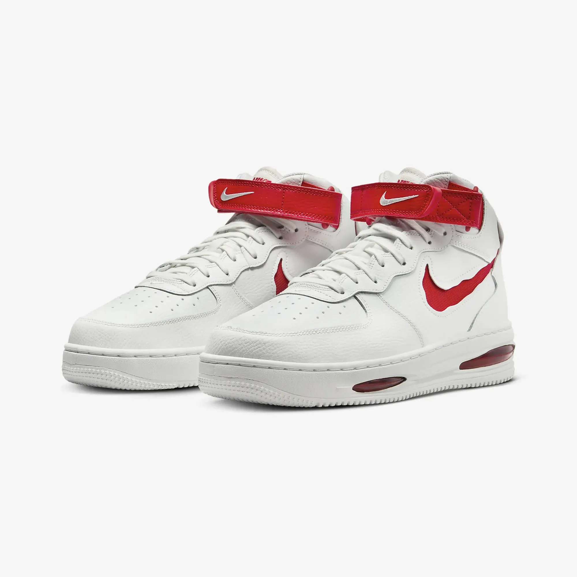 AIR FORCE 1 MID EVO 'SUMMIT WHITE/UNIVERSITY RED-SUMMIT WHITE'