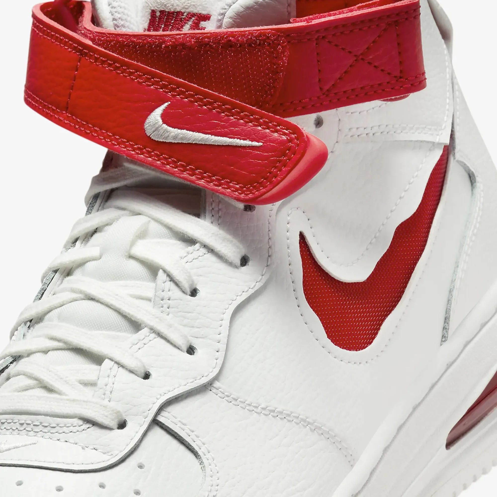 AIR FORCE 1 MID EVO 'SUMMIT WHITE/UNIVERSITY RED-SUMMIT WHITE'