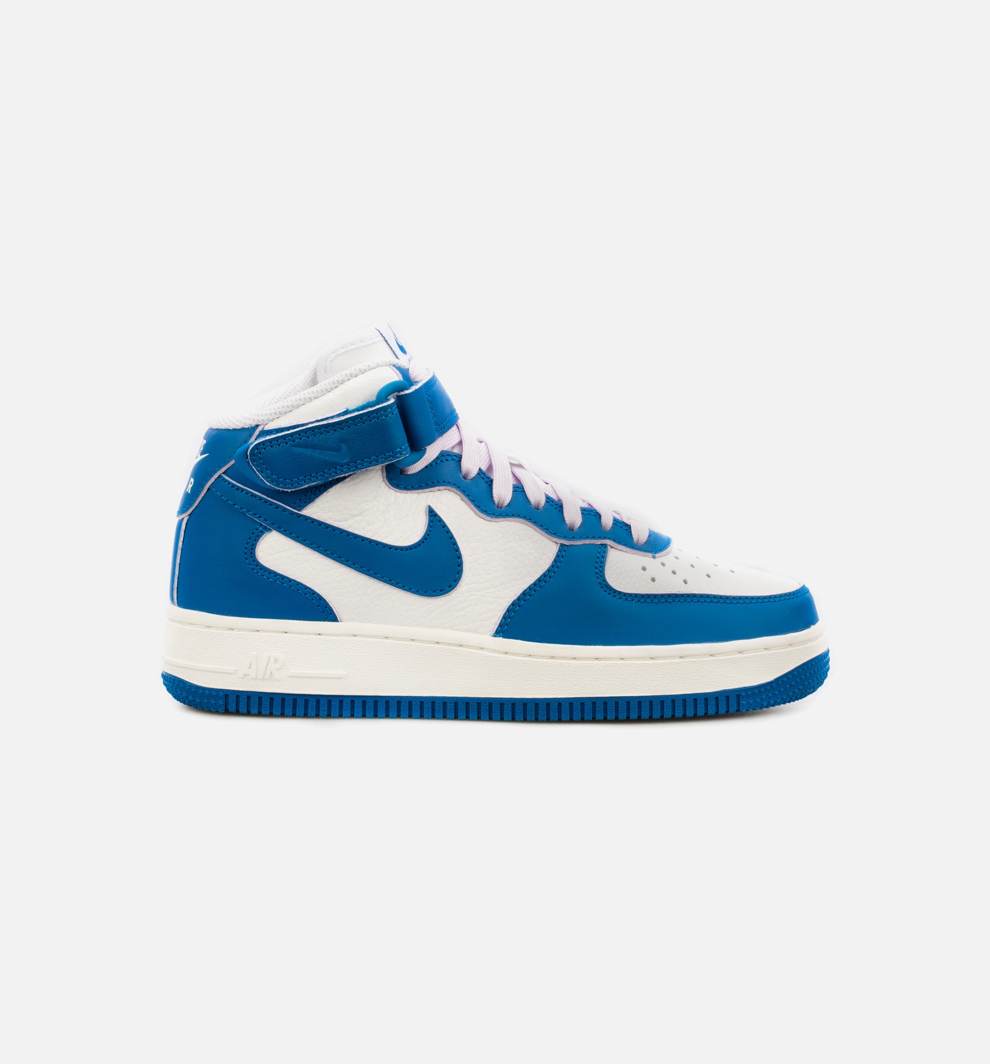 Air Force 1 Mid Womens Lifestyle Shoe - Blue/White