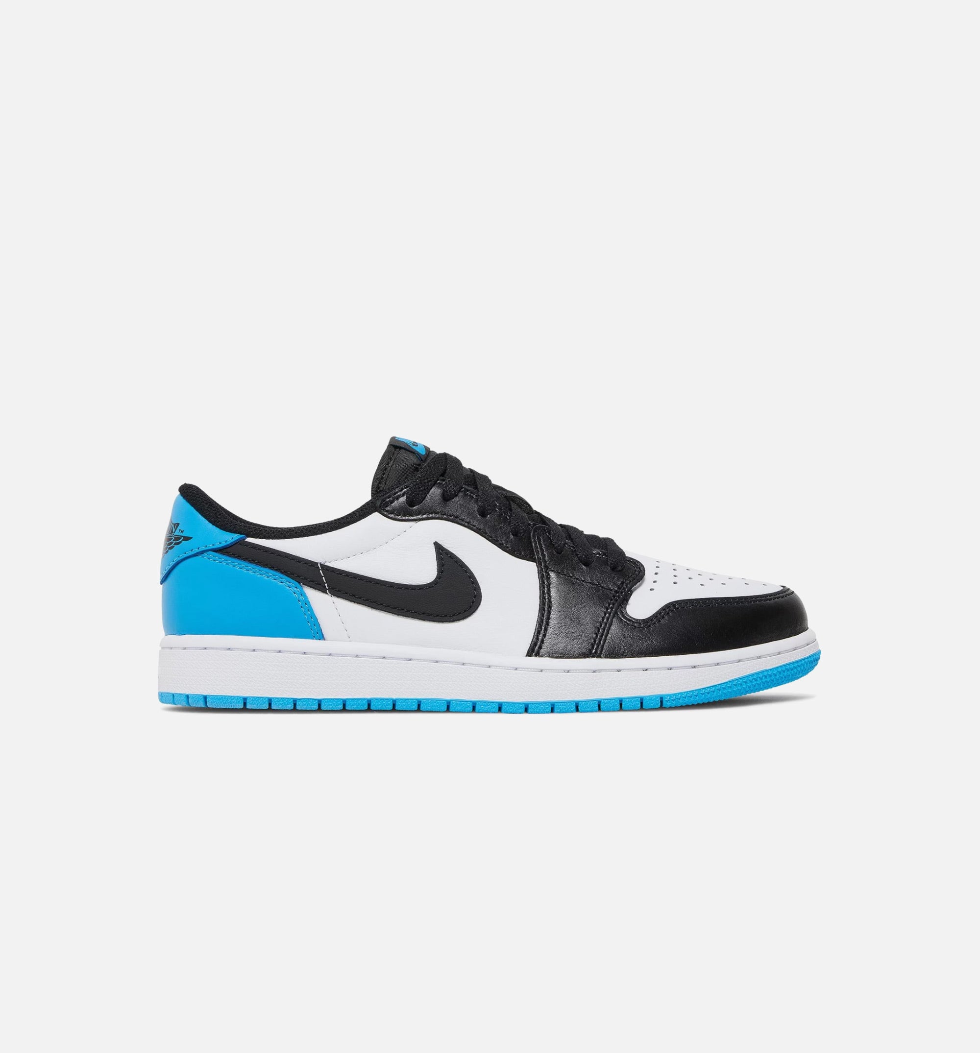 Air Jordan 1 Low OG Powder Blue Mens Lifestyle Shoe - Black/Blue Limit One Per Customer