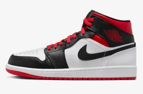 Air Jordan 1 Mid GS Gym Red Black Toe DQ8423-106