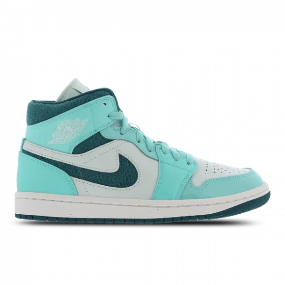 Air Jordan 1 Mid WMNS Teal Chenille