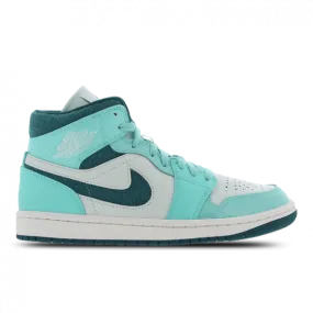 Air Jordan 1 Mid WMNS Teal Chenille