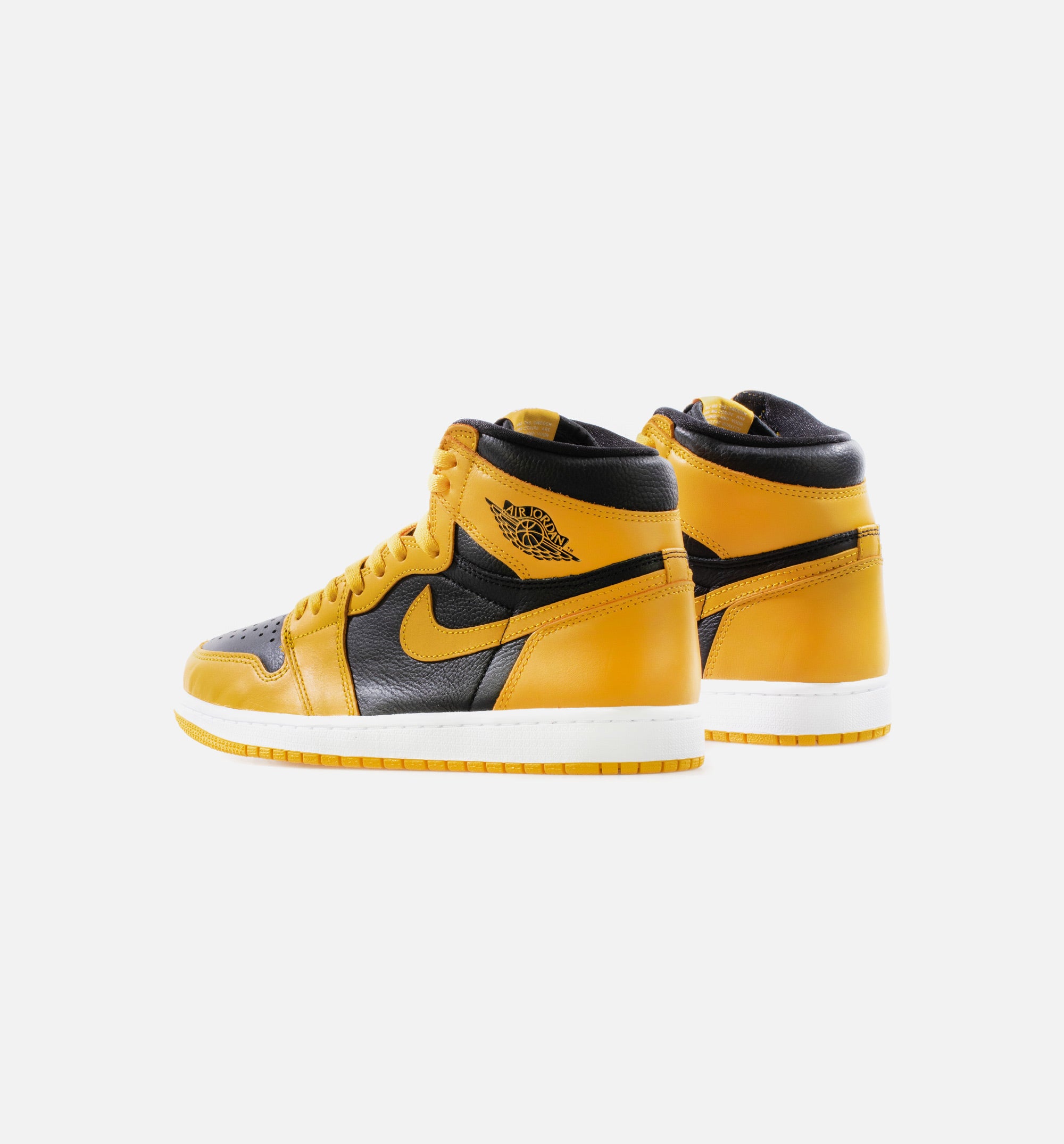 Air Jordan 1 Retro High OG Mens Lifestyle Shoe - Pollen/Black/White Limit One Per Customer