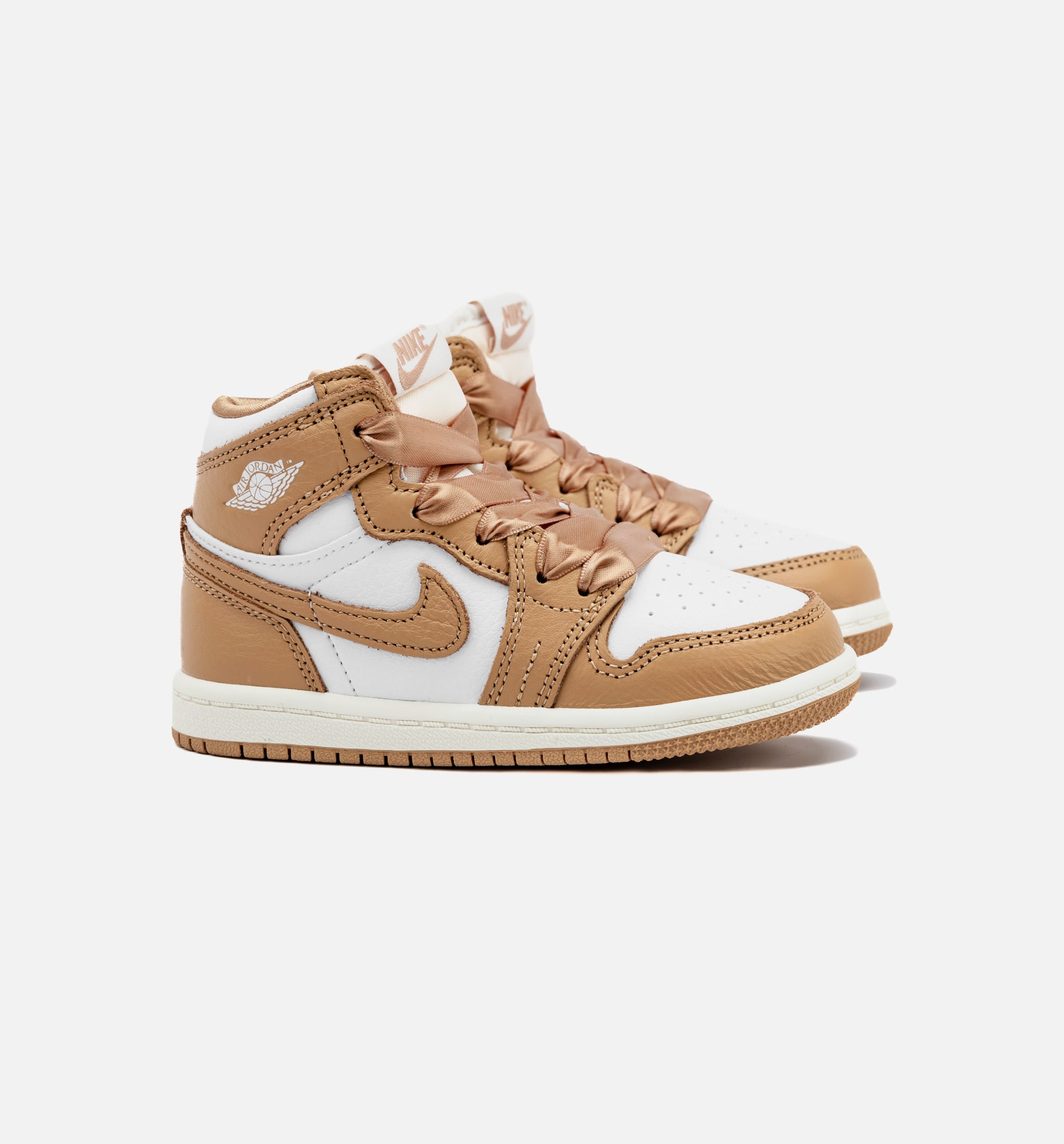 Air Jordan 1 Retro High OG Praline Infant Toddler Lifestyle Shoe - Praline/White/Sail Free Shipping