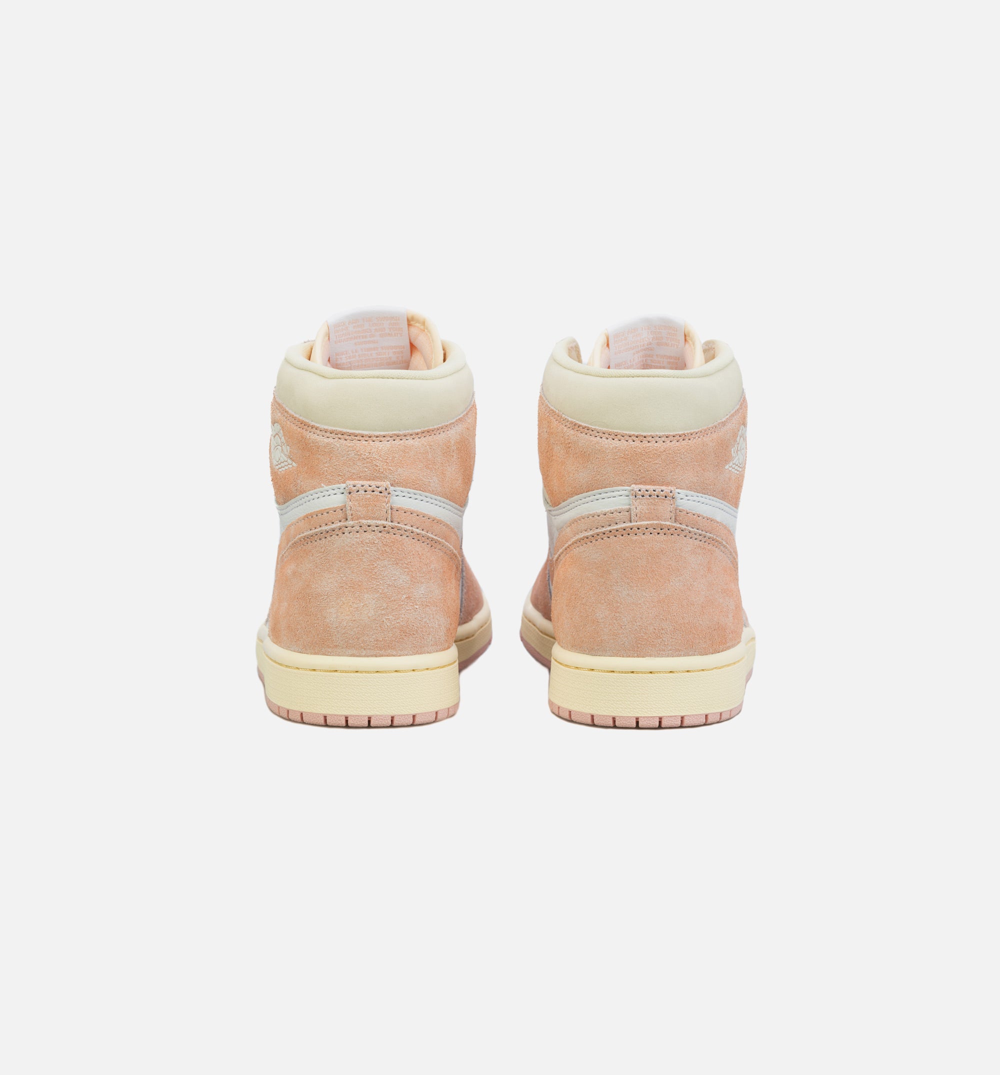 Air Jordan 1 Retro High OG Washed Pink Womens Lifestyle Shoe - White/Pink