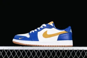 Air Jordan 1 Retro Low OG Blue Yellow White DZ0792-103