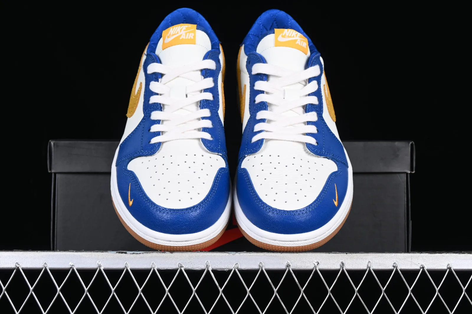 Air Jordan 1 Retro Low OG Blue Yellow White DZ0792-103