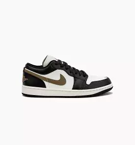 Air Jordan 1 Retro Low Shadow Brown Womens Lifestyle Shoe - Black/Brown