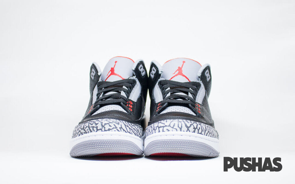 Air Jordan 3 Retro 'Cement' 2018 - Black (New)