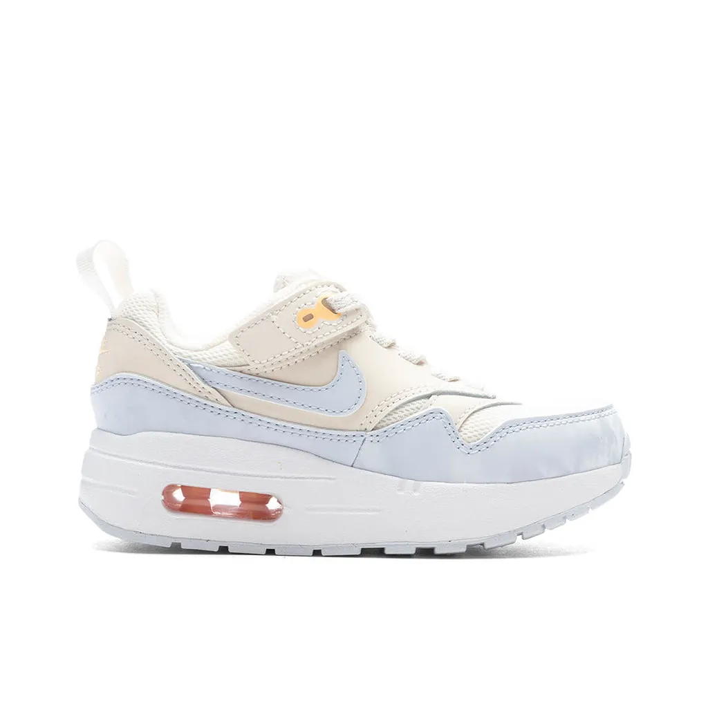 Air Max 1 EZ (PS) - Pale Ivory/Football Grey/Melon Tint