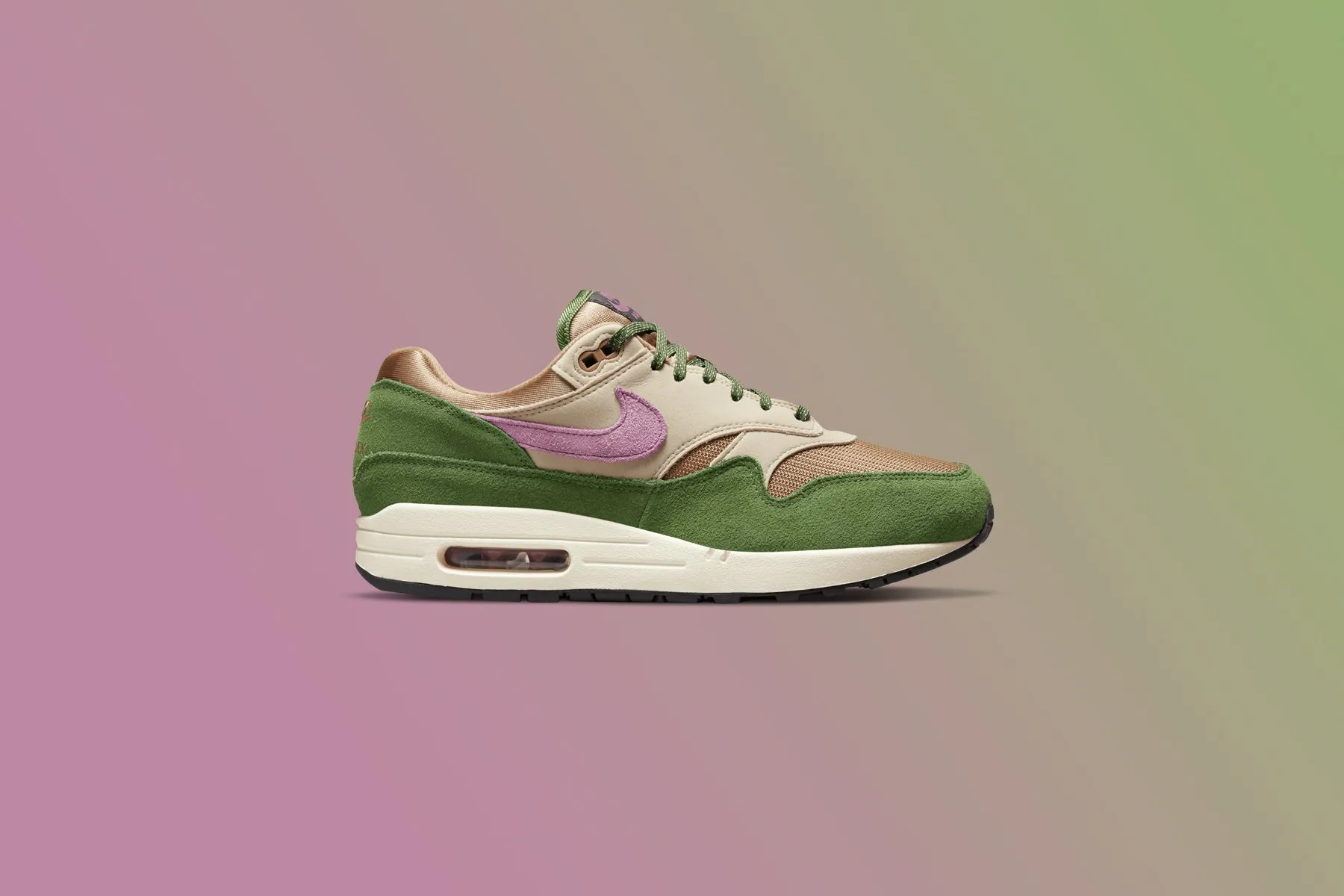 Air Max 1 NH - Treeline/Light Bordeaux/Dark Driftwood