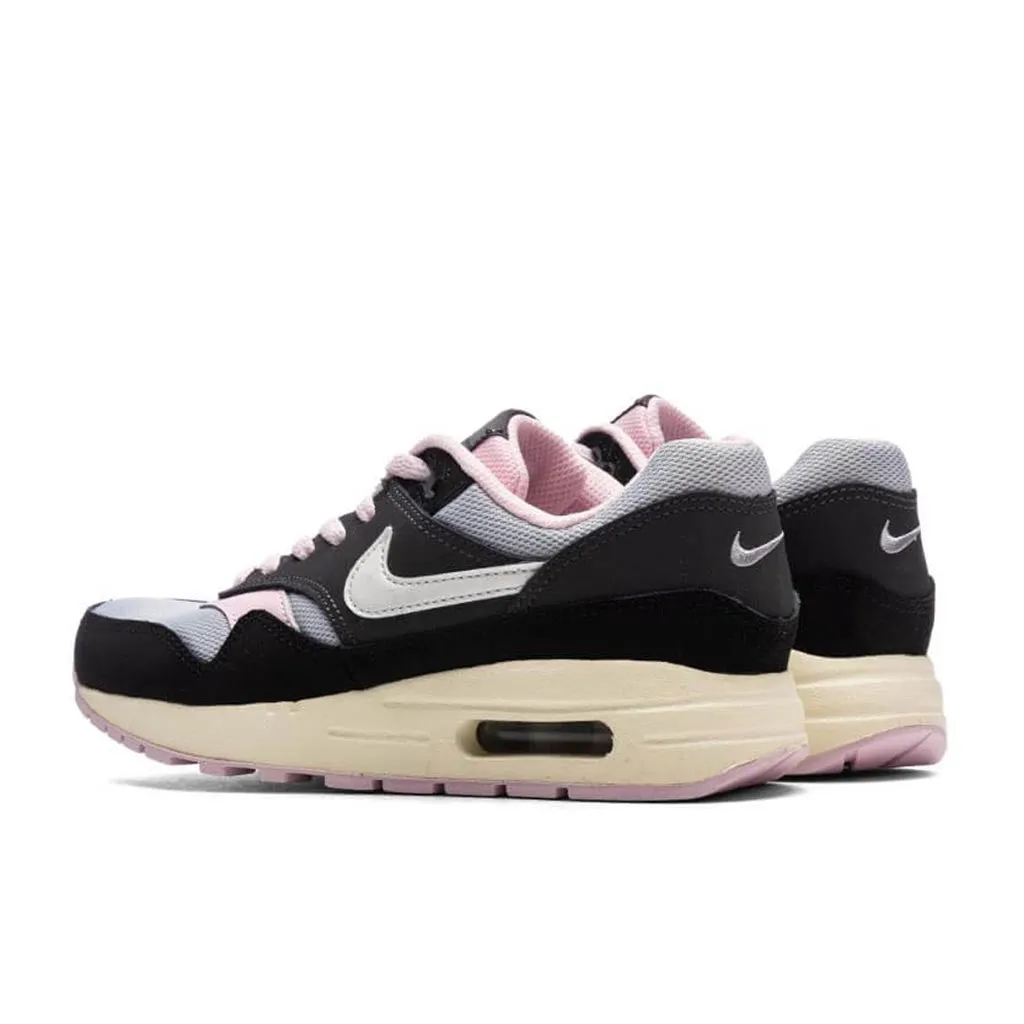 Air Max 1 'Pink Foam' (GS) - Black/Summit White/Anthracite