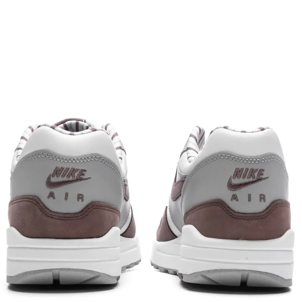 Air Max 1 Premium Shima Shima - Summit White/Plum Eclipse/Wolf Grey