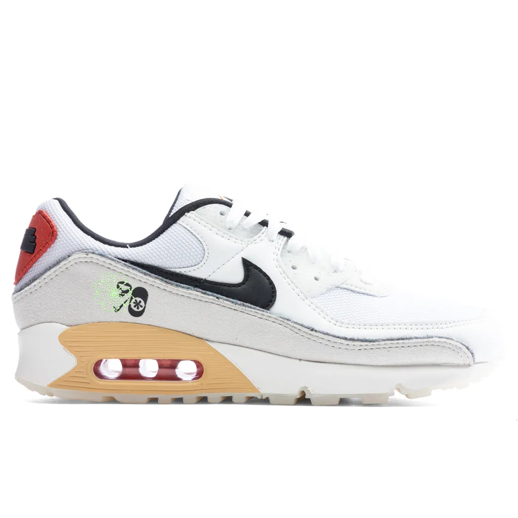 Air Max 90 SE - White/Black/Light Bone/Sesame