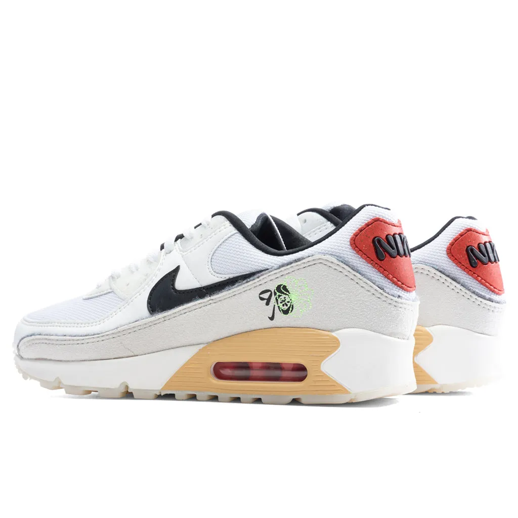 Air Max 90 SE - White/Black/Light Bone/Sesame