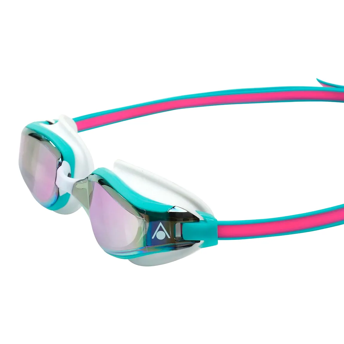 Aqua Sphere Fastlane - Pink Turquoise:Pink Titanium Mirrored