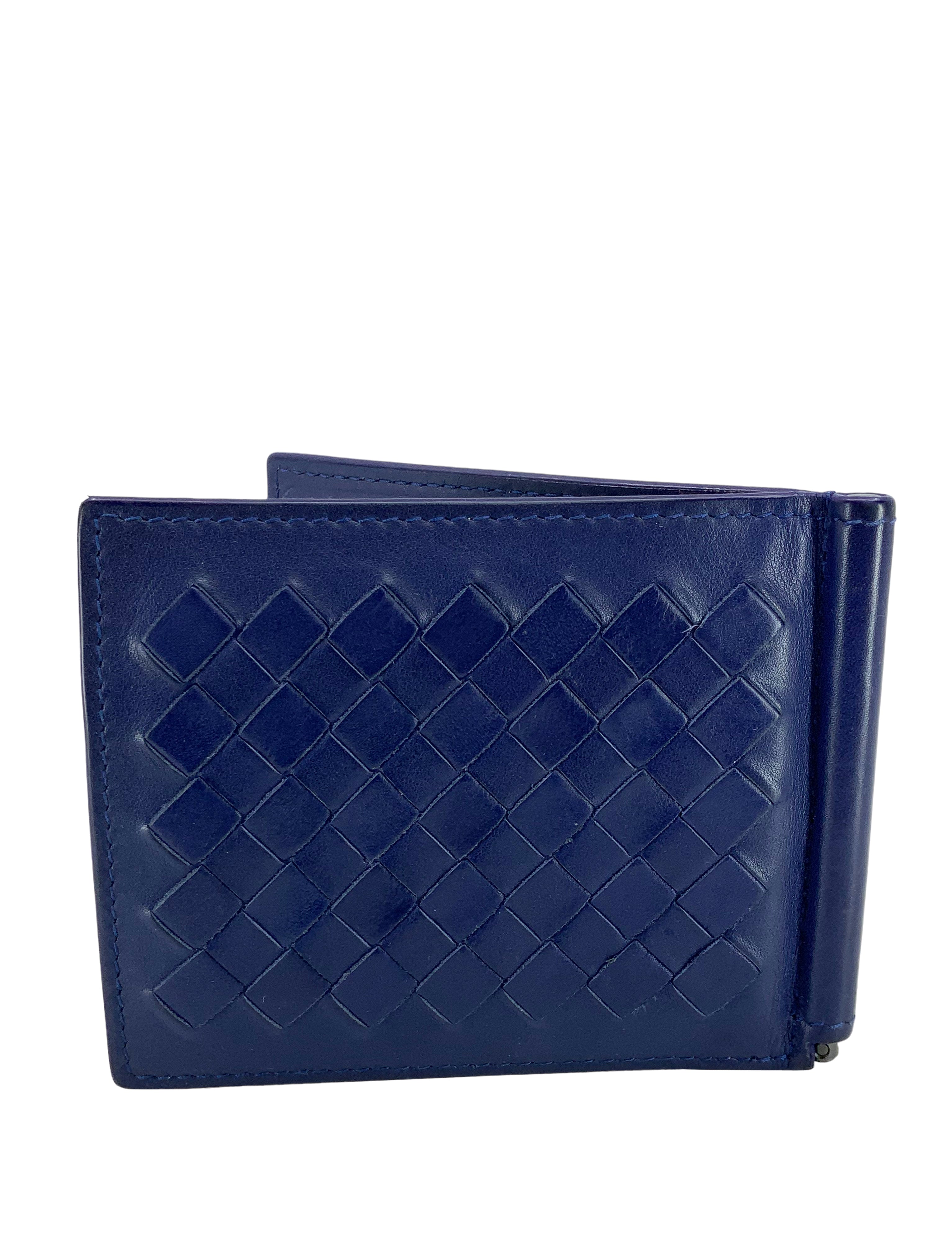 BOTTEGA VENETA Intrecciato Bill Clip Wallet