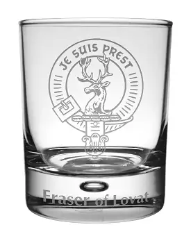 Clan Crest Whisky glasses (M-Z)