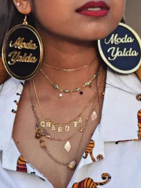 Customised Earrings (Dope Style)