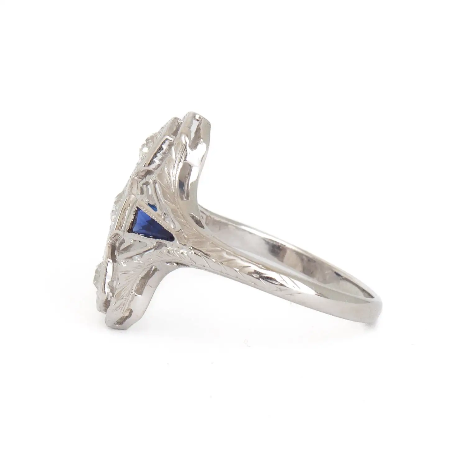 Diamond & Sapphire Dinner Ring