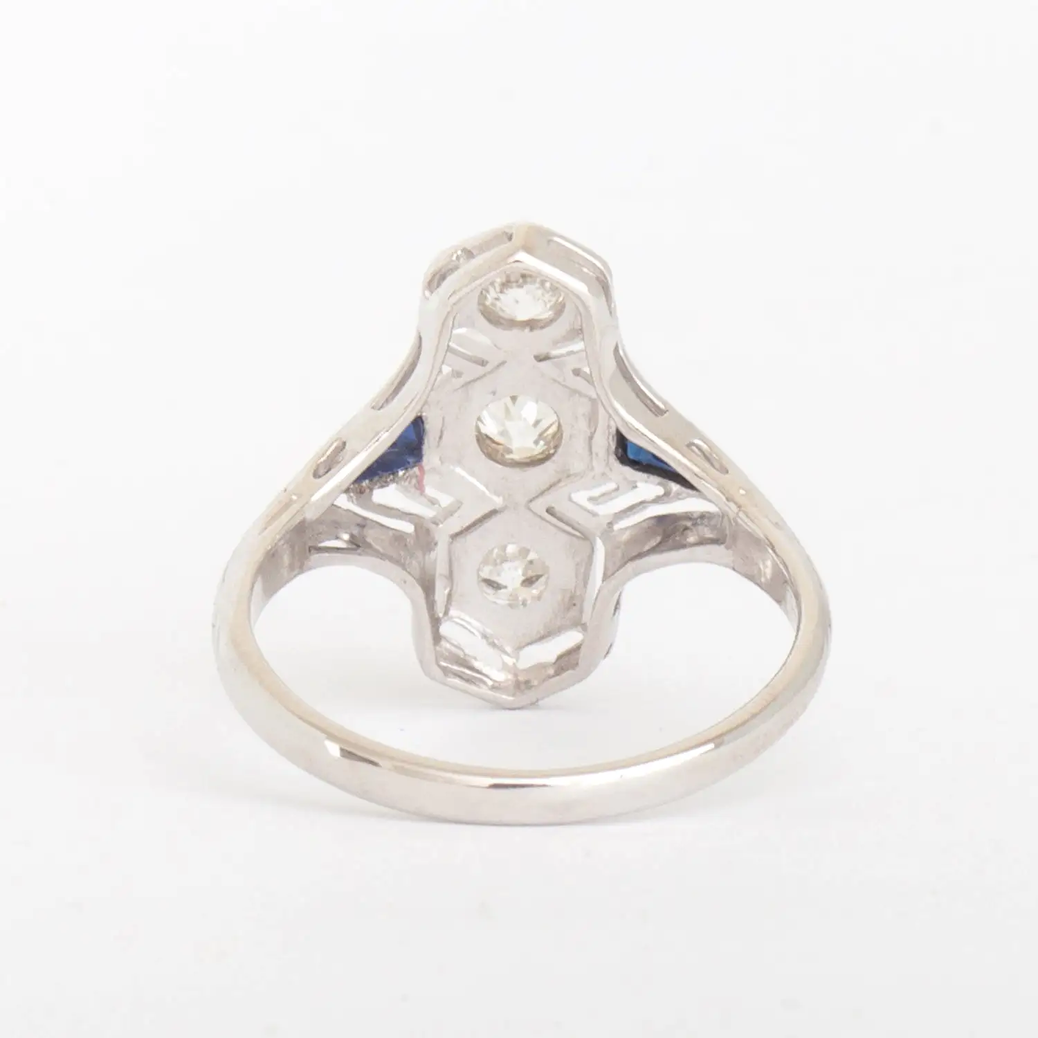 Diamond & Sapphire Dinner Ring