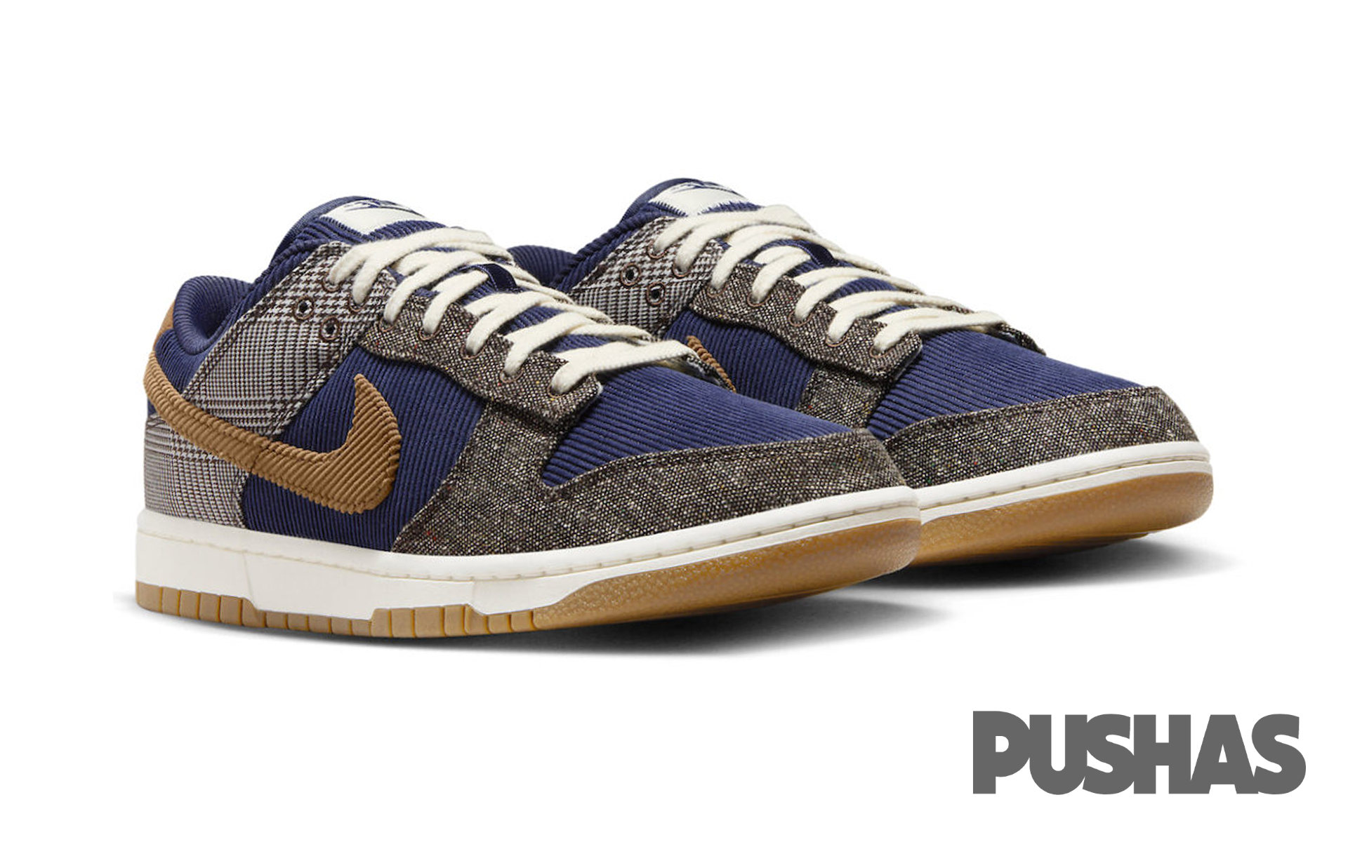 Dunk Low 'Tweed Midnight Navy Corduroy' (2023)