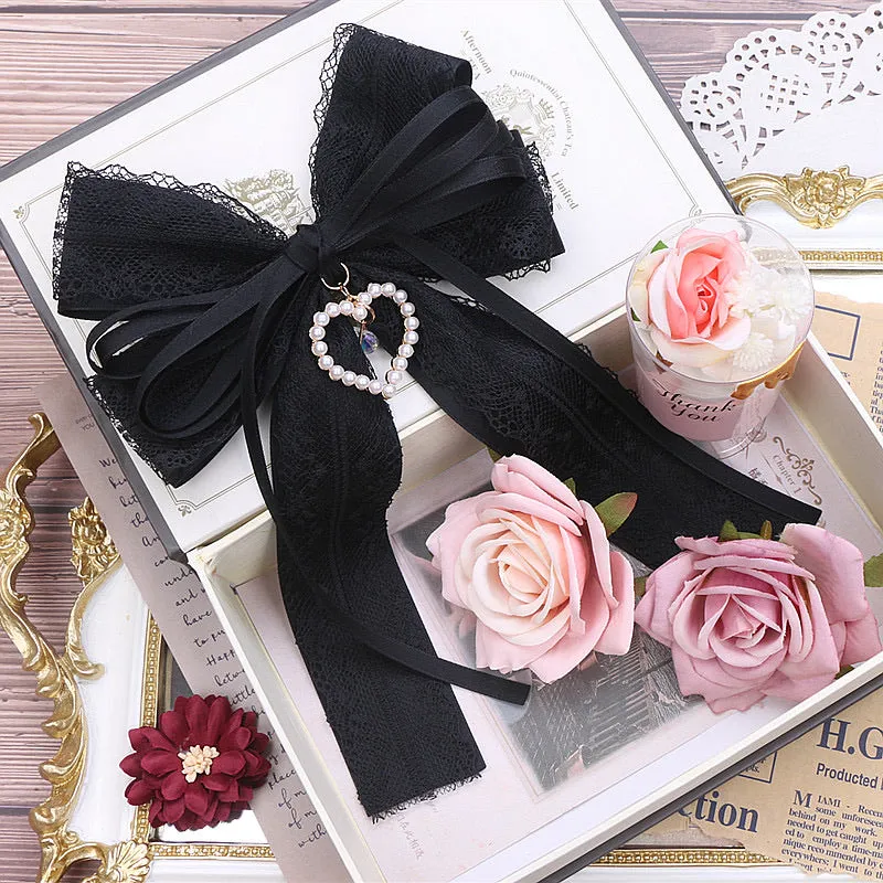 Japanese style big bowknot hair pin