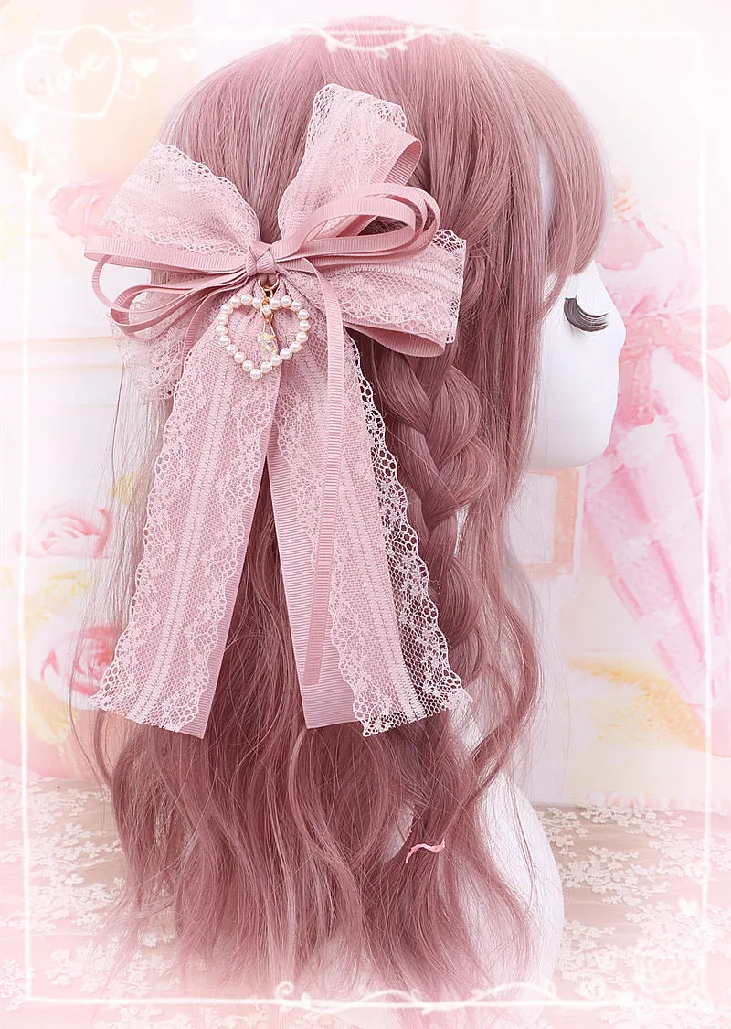 Japanese style big bowknot hair pin